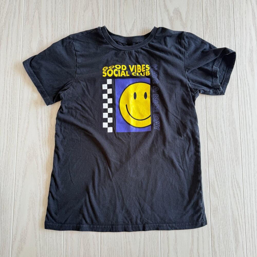 Brooklyn Cloth Boys Good Vibes Social Club T Shirt Size Large